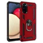 29C Slim Shockproof Ring Armor Stand Phone Case for Samsung Galaxy A02s A025F