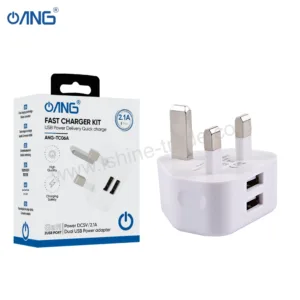 ANG TC06A Dual USB Adaptor 2.1A