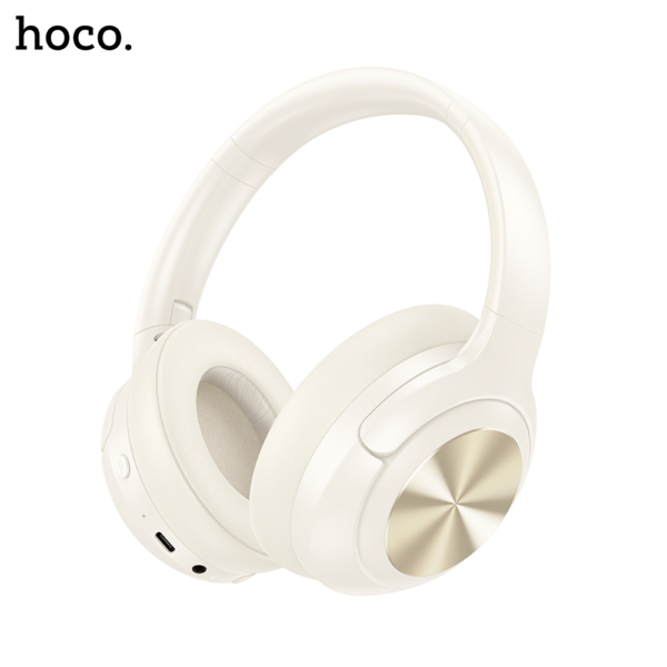 2B HOCO W54 ANC Adaptive Bluetooth Headphone GOLD iShine Trade T/A Boltify Limited