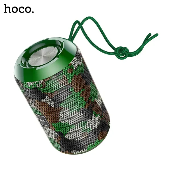 2C HOCO HC1 Trendy Sound Sports Wireless Bluetooth Speaker Camouflage Green