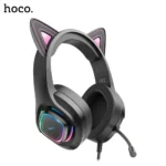 2D HOCO W107 Cute Cat Gaming Headset