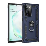 Slim Shockproof Ring Armor Stand Phone Case for Samsung Galaxy Note 20 Ultra N985F Blue