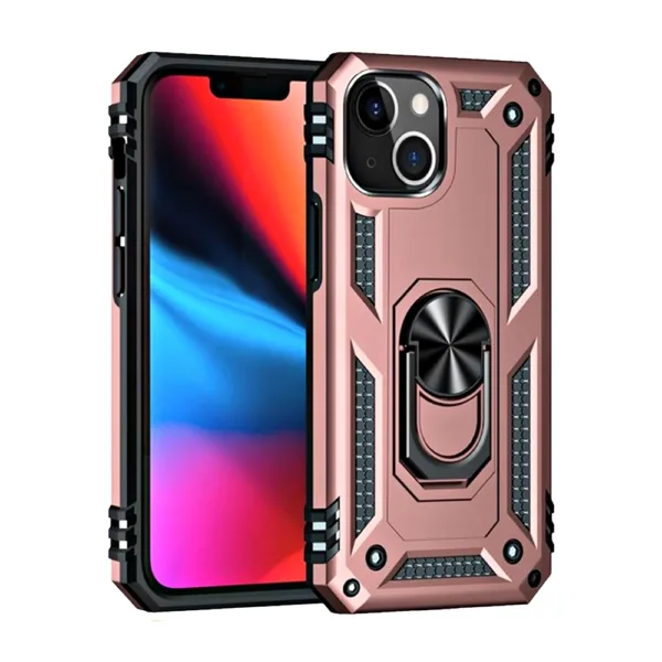 2F Ring Armor Case iPhone 15 Rose Gold 1 iShine Trade T/A Boltify Limited