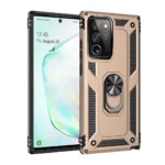 Slim Shockproof Ring Armor Stand Phone Case for Samsung Galaxy Note 20 Ultra N985F Gold