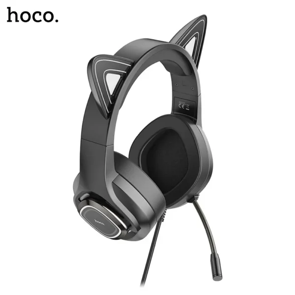 2G HOCO W107 Cute Cat Gaming Headset
