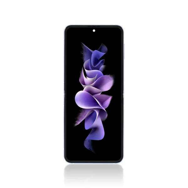 Genuine LCD Screen For Samsung Galaxy Z FLIP 3 (F711B) With Frame and Touchpad Inner - Lavender (GH82-27243D) - 1