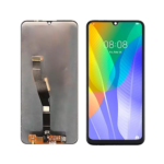 30A Replacement LCD Screen Display Touch and Digitizer Assembly for Huawei Y6P 2020 Black - No Frame
