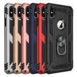 31A Slim Shockproof Ring Armor Case For iPhone X XS