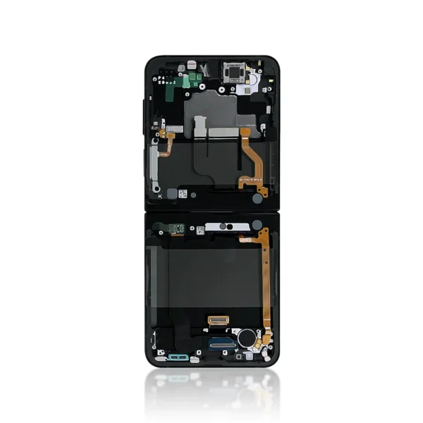 Genuine LCD Screen For Samsung Galaxy Z FLIP 4 (F721B) With Frame and Touchpad Inner - Black (GH82-30239E) - 2