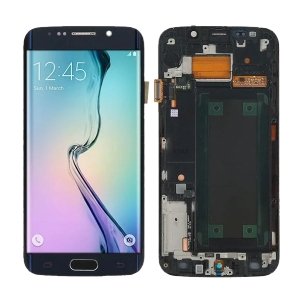 Replacement OLED LCD Screen For Samsung Galaxy S6 Edge Plus (G928) Black - With Frame