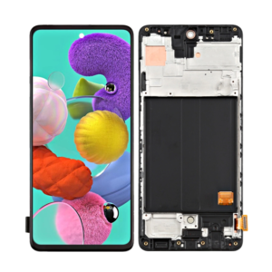 Replacement LCD Screen For Samsung Galaxy A51 4G (A515) - With Frame
