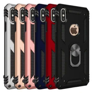 32A Slim Shockproof Ring Armor Case For iPhone XS Max
