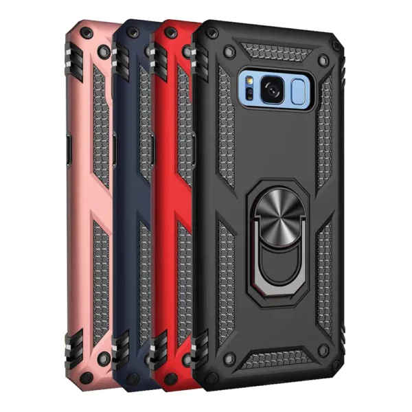 32A Slim Shockproof Ring Armor Stand Phone Cover Case for Samsung Galaxy S8 Main iShine Trade T/A Boltify Limited
