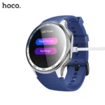 32G HOCO Y24 Bluetooth Calling Amoled Smart Watch