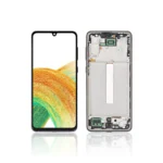Replacement LCD Screen For Samsung Galaxy A33 5G (A336B) Black - With Frame