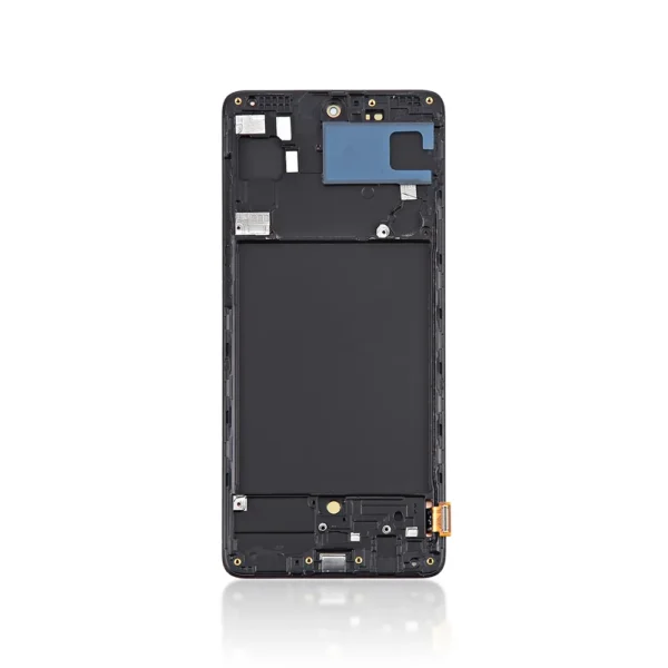 Replacement OLED LCD Screen For Samsung Galaxy A71 (A715F) Black - With Frame - 2