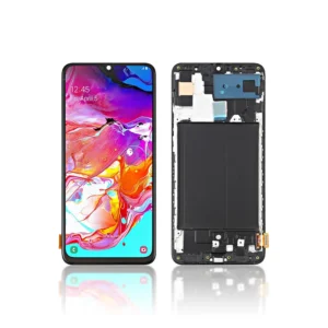 Replacement OLED LCD Screen For Samsung Galaxy A70 (A705F) Black - With Frame