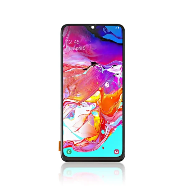 Replacement OLED LCD Screen For Samsung Galaxy A70 (A705F) Black - With Frame - 1