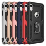 33A Slim Shockproof Ring Armor Case For iPhone XR