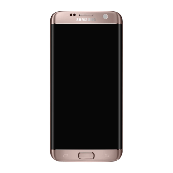 33C OLED LCD Screen For Samsung Galaxy S7 Edge G935 Gold With Frame iShine Trade T/A Boltify Limited