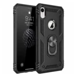 33D Slim Shockproof Ring Armor Case For iPhone XR