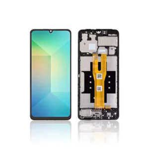 Premium A+ LCD Screen For Samsung Galaxy A06 (A065F) Black - With Frame