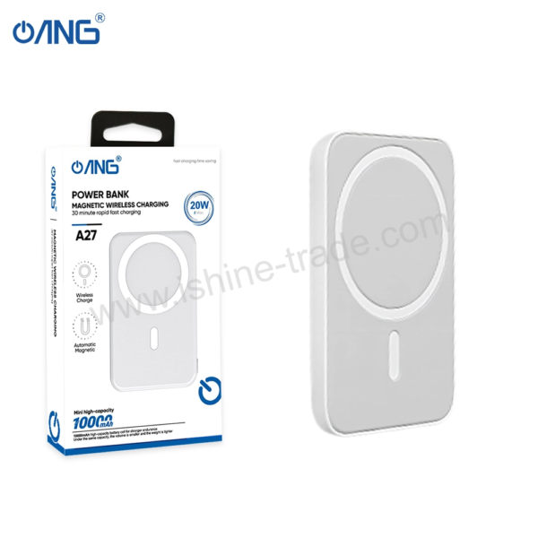 ANG A27 Magsafe Magnetic Wireless Charging 20W Power Bank 10000mAh