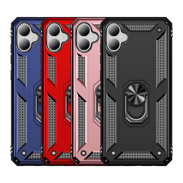 34A Slim Shockproof Ring Armor Case For iPhone 16 Plus Main iShine Trade T/A Boltify Limited