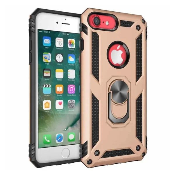34D Slim Shockproof Ring Armor Case For iPhone 6 7 8