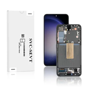 Genuine LCD Screen For Samsung Galaxy S23 (S911B) With Frame and Touchpad - Green (GH82-30481C)