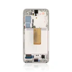 Genuine LCD Screen For Samsung Galaxy S23 (S911B) With Frame and Touchpad - Cream (GH82-30481B) - 2