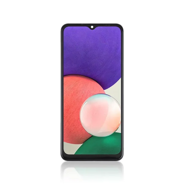 35B Replacement LCD Screen For Samsung Galaxy A22 5G A226B Black With Frame