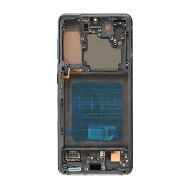 36B Replacement LCD Screen For Samsung Galaxy S21 G991 Black With Frame iShine Trade T/A Boltify Limited