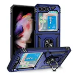 Slim Shockproof Ring Armor Stand Phone Case for Samsung Galaxy Z Fold 5 - Image 3