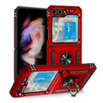 Slim Shockproof Ring Armor Stand Phone Case for Samsung Galaxy Z Fold 5 - Image 5