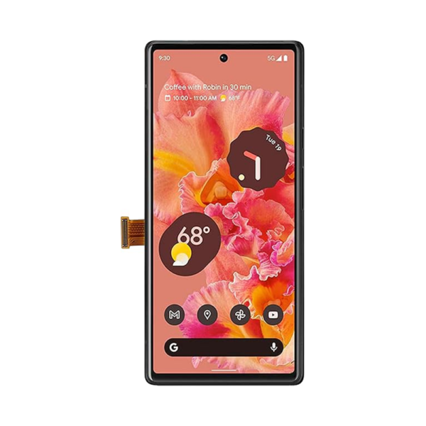 39C Replacement LCD Screen Display Touch and Digitizer Assembly For Google Pixel 6 With Frame Black iShine Trade T/A Boltify Limited