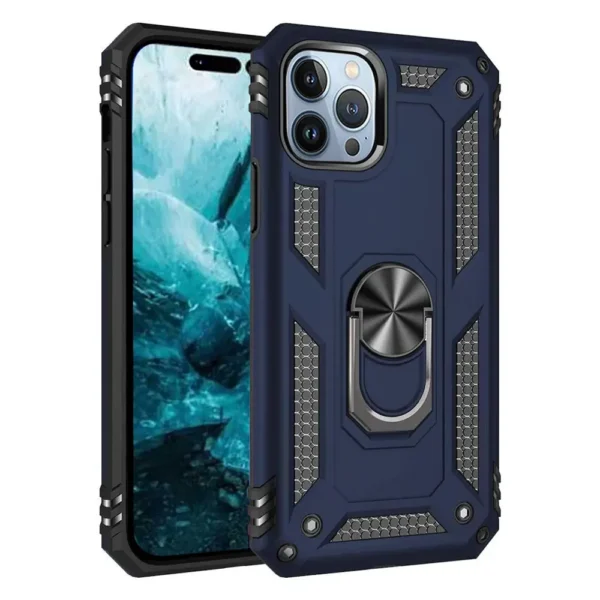 39C Slim Shockproof Ring Armor Case For iPhone 14 Pro Max