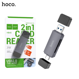 HOCO HB45 Spirit USB A + Type C 2.0/3.0 Card Reader