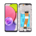 Replacement LCD Screen For Samsung Galaxy A03S (A037) Big Version - With Frame 3