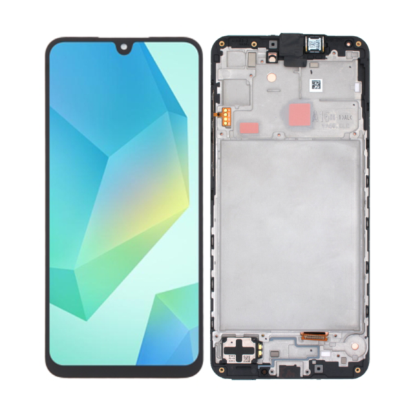 Replacement LCD Screen For Samsung Galaxy A16 5G (A166) Black - With Frame