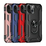 40A Slim Shockproof Ring Armor Case For iPhone 13
