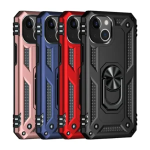 40A Slim Shockproof Ring Armor Case For iPhone 13