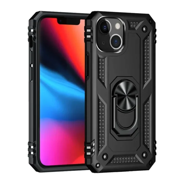 40B Slim Shockproof Ring Armor Case For iPhone 13
