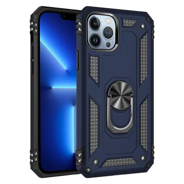 42D Slim Shockproof Ring Armor Case For iPhone 13 Pro