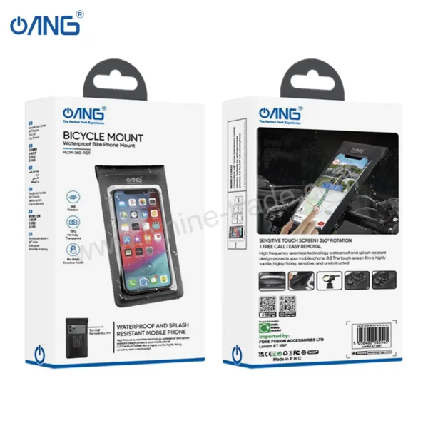 44B ANG 360 Rotating Waterproof Seal Bag Bike Holder