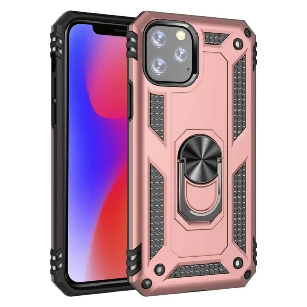 44C Slim Shockproof Ring Armor Case For iPhone 11 Pro Max