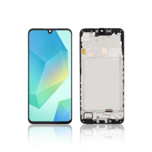 47A Replacement LCD Screen For Samsung Galaxy A16 5G A166B Black With Frame