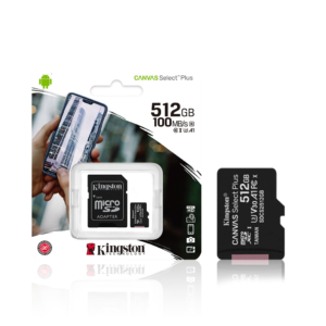 Kingston Micro SD Card 512GB Class 10 SDHC SDXC Phone Memory Card