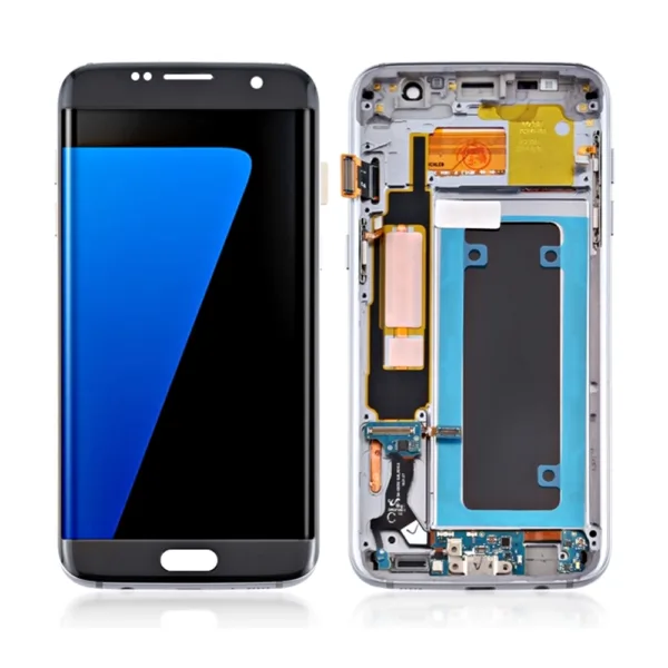 Replacement OLED LCD Screen For Samsung Galaxy S7 Edge (G935) Black - With Frame
