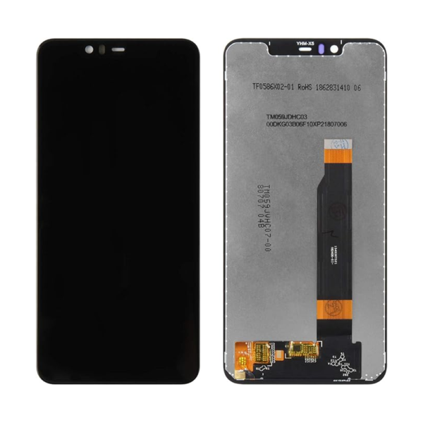 4A Replacement LCD Screen Display and Touch for Nokia X5 Black No Frame iShine Trade T/A Boltify Limited